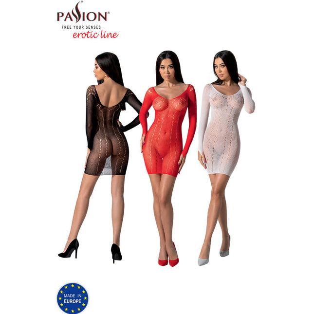 PASSION - BS101 BODYSTOCKING NEGRU MĂRIME UNICA