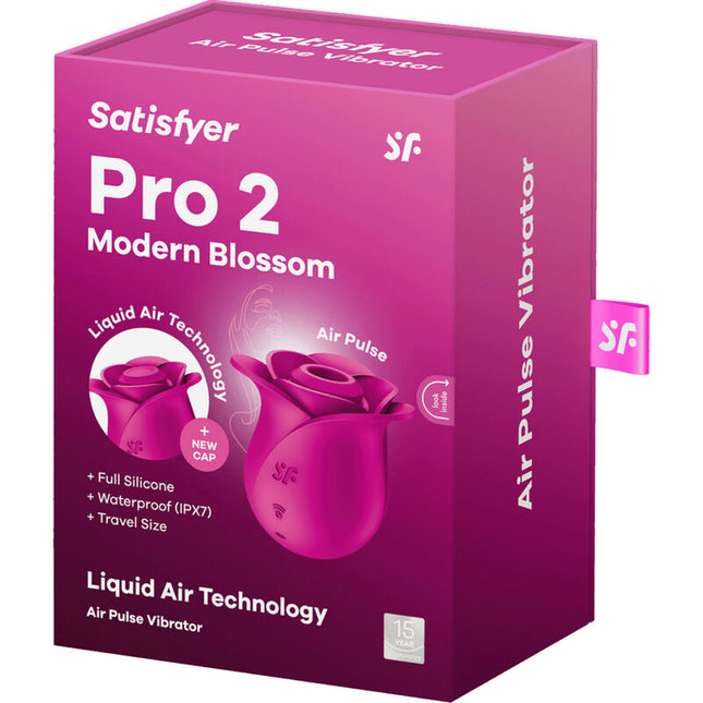 SATISFYER - VIBRATOR AIR PULSE PRO 2 MODERN BLOSSOM