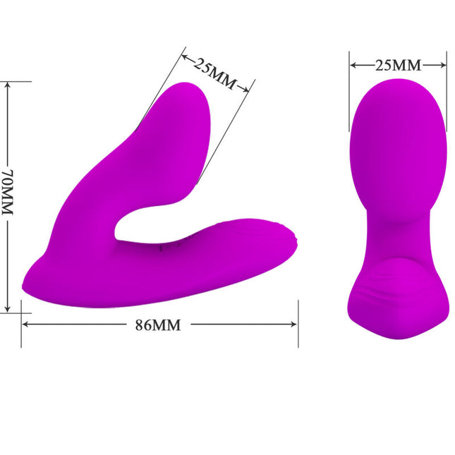 PRETTY LOVE - MASAJ CLITORIS MELVIN CU TELECOMANDĂ