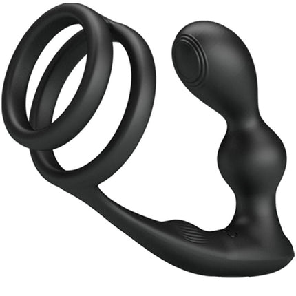 PRETTY LOVE - INEL DE PENIS MARSHALL CU PLUG ANAL VIBRATOR ȘI TELECOMANDĂ
