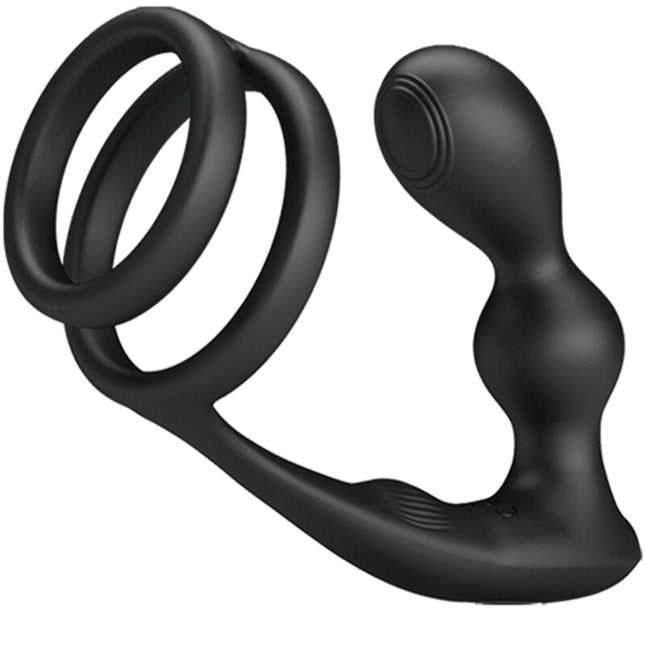 PRETTY LOVE - INEL DE PENIS MARSHALL CU PLUG ANAL VIBRATOR ȘI TELECOMANDĂ