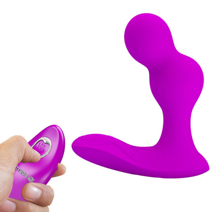 PRETTY LOVE - VIBRATOR ANAL CU MASAJ TERRANCE ȘI TELECOMANDĂ