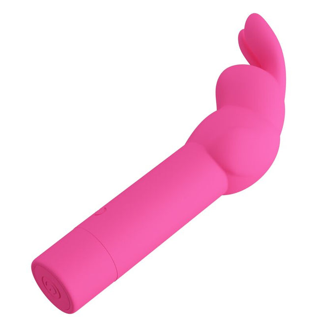 PRETTY LOVE - VIBRATOR DIN SILICON GERARDO FUSCHIA RABBIT
