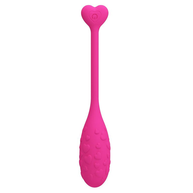 PRETTY LOVE - OU VIBRATOR PINK FISHER CONTROLAT PRIN APLICAȚIE
