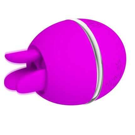 PRETTY LOVE - VIBRATOR DIN SILICON ROTUND MOV GEMINI BALL