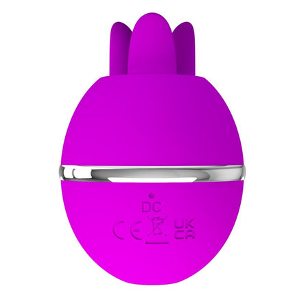 PRETTY LOVE - VIBRATOR DIN SILICON ROTUND MOV GEMINI BALL