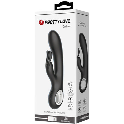 PRETTY LOVE - VIBRATOR CARINA PENTRU CLITORIS ȘI STIMULATOR PUNCT G