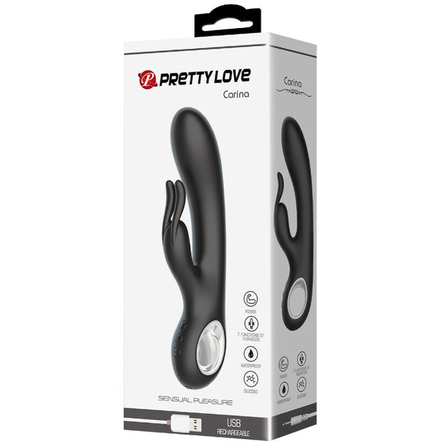 PRETTY LOVE - VIBRATOR CARINA PENTRU CLITORIS ȘI STIMULATOR PUNCT G