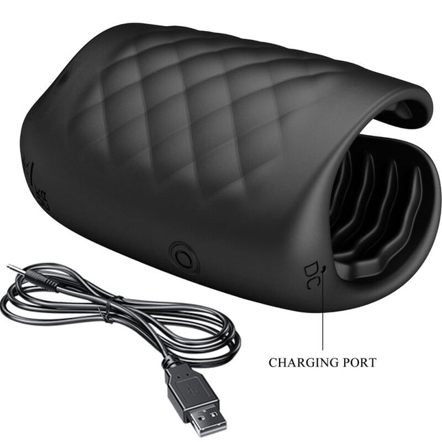 PRETTY LOVE - MASTURBATOR MANUAL PENTRU VIBRATOR REÎNCĂRCABIL GLAND