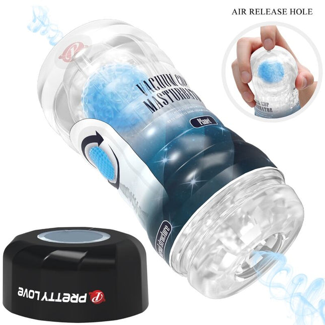 PRETTY LOVE - COPERTĂ MASTURBATOR PLANET BLUE