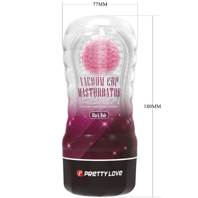 PRETTY LOVE - HOSARĂ ROZ PENTRU MASTURBATOR