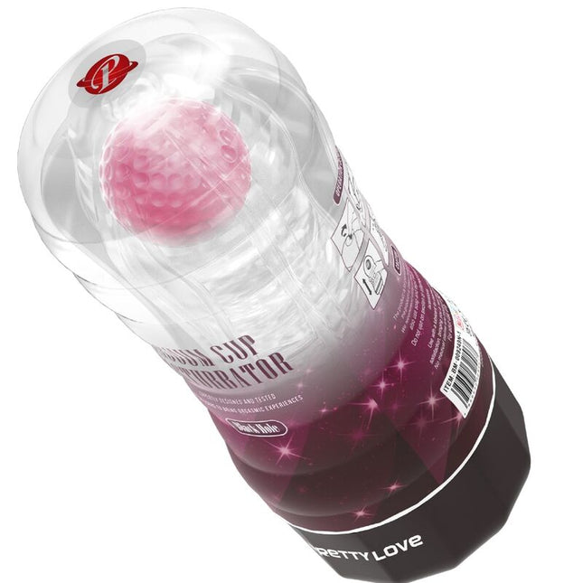 PRETTY LOVE - HOSARĂ ROZ PENTRU MASTURBATOR