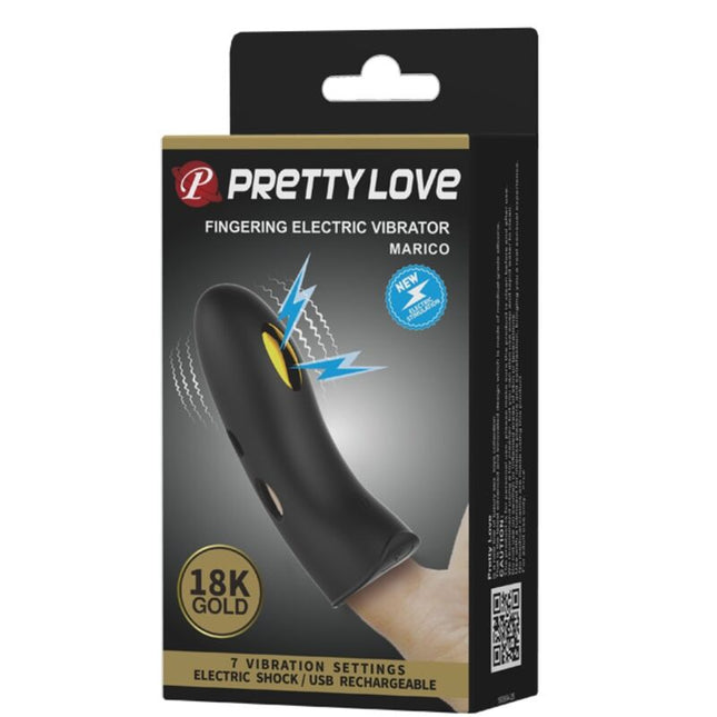 PRETTY LOVE - HUSA DE DEGET ELECTROSTIMULATOR MARICO BLACK