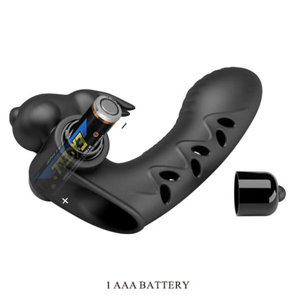 PRETTY LOVE - VIBRATOR VANCE BLACK RABBIT PENTRU DEGET