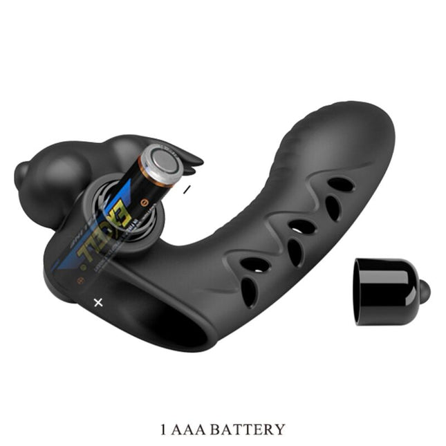 PRETTY LOVE - VIBRATOR VANCE BLACK RABBIT PENTRU DEGET