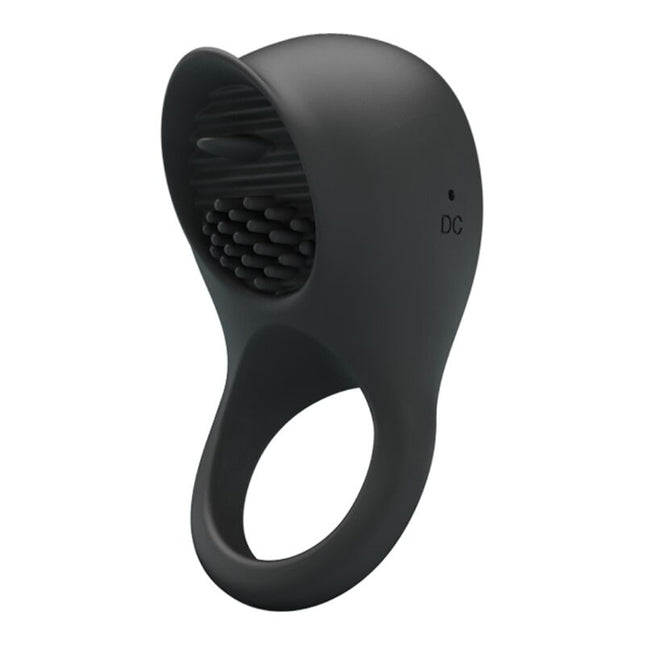 PRETTY LOVE - INEL VIBRATOR PENTRU PENIS CU LIMBĂ NEAGRĂ