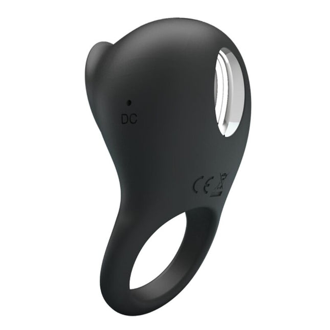 PRETTY LOVE - INEL VIBRATOR PENTRU PENIS CU LIMBĂ NEAGRĂ