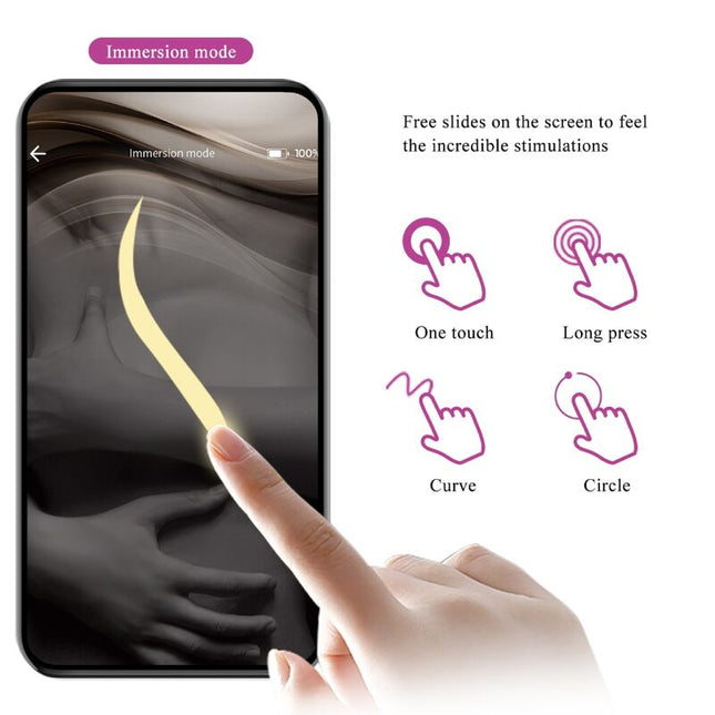 PRETTY LOVE - JEFFERSON APP CONTROLED ANAL PLUG NEGRU