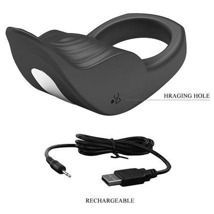 PRETTY LOVE - INEL VIBRATOR PENTRU PENIS SUSANNA NEGRU