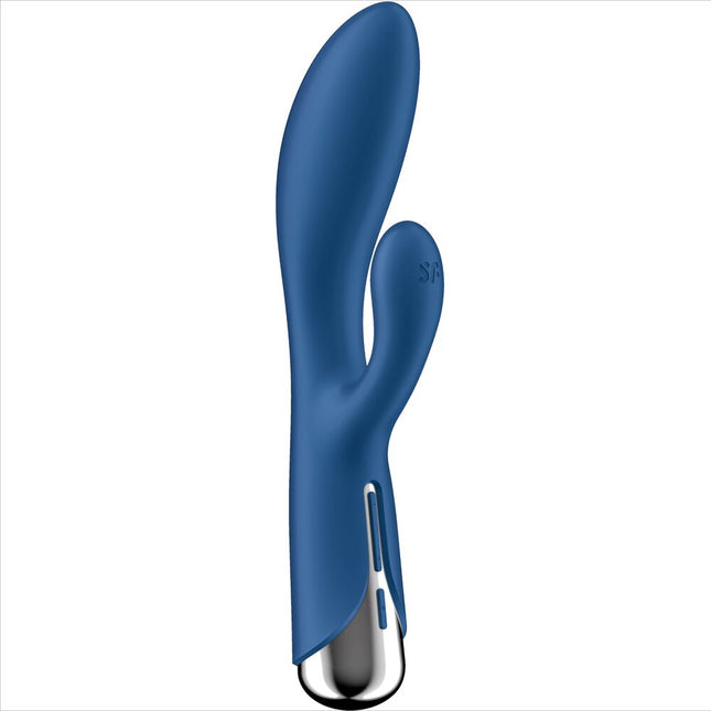 SATISFYER - SPINNING RABBIT 1 STIMULARE A CLITORISULUI ȘI A PUNCTULUI G ROȘU