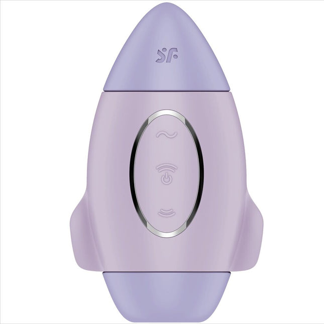 SATISFYER - VIBRATOR MIC CU IMPULSE DUBLU MISSION CONTROL LILAC