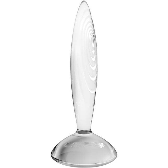 SATISFYER - PLUG ANAL DIN CRISTAL STRĂLUCITOR