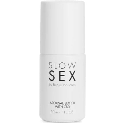 BIJOUX - ULEI DE MASAJ SEXUAL SLOW SEX CU CBD 30 ML