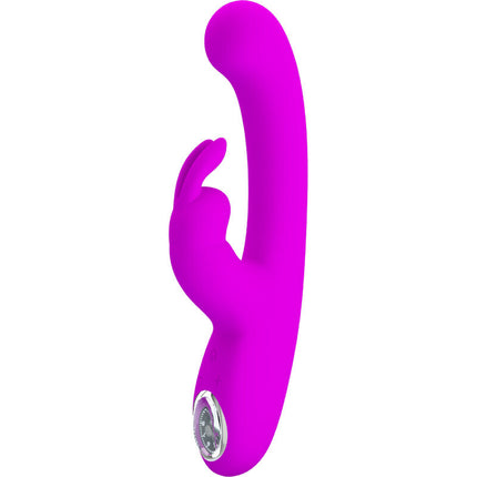 PRETTY LOVE - VIBRATOR LAMAR RABBIT ȘI PUNCT G VIOLET
