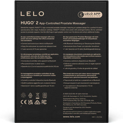LELO - MASAJ DE PROSTATĂ HUGO 2 VERDE