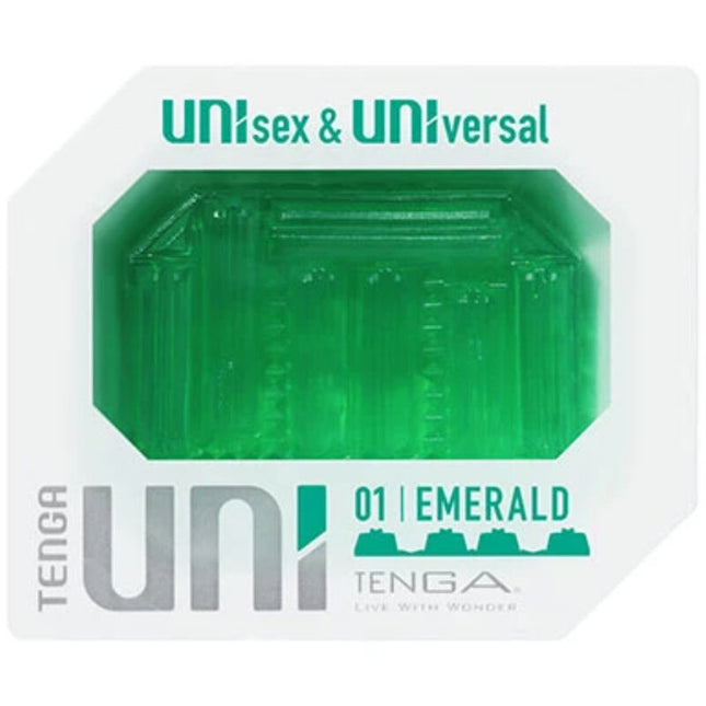TENGA - UNI EMERALD MASTURBATOR TIMBLE