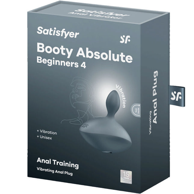 SATISFYER - VIBRATOR ANAL CU 4 PLUGURI PENTRU ÎNCEPĂTORI ABSOLUȚI