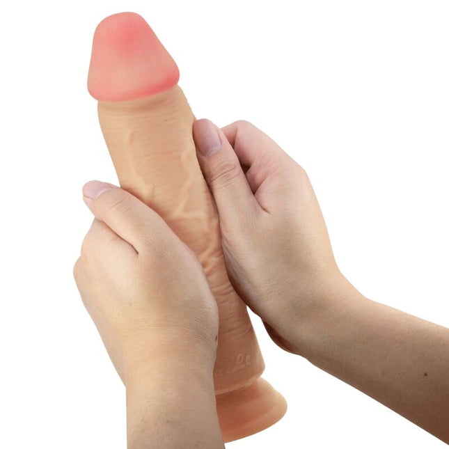 PRETTY LOVE - DILDO REALISTIC SERIE SLIDING SKIN CU VENTUZĂ GLISANTĂ DIN CARNE 23,4 CM