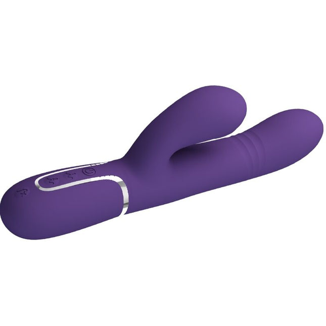 PRETTY LOVE - VIBRATOR MULTIFUNCȚIONAL PENTRU PUNCTUL G, MOV