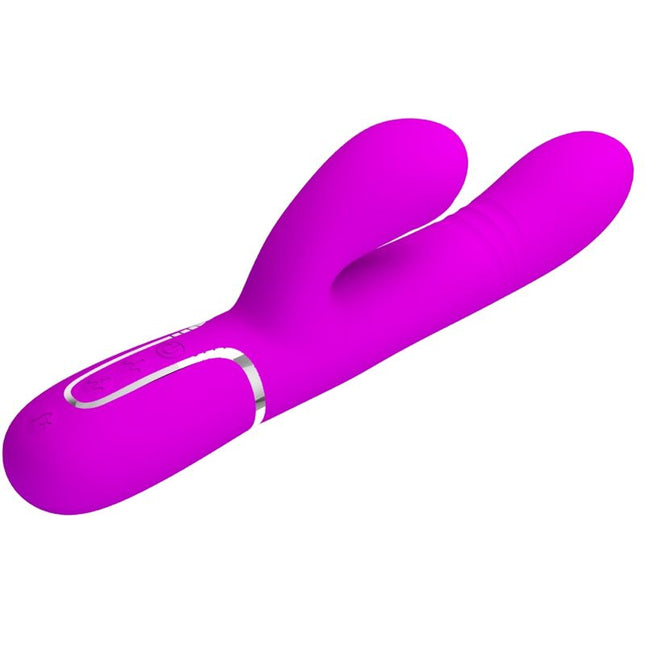 PRETTY LOVE - VIBRATOR MULTIFUNCȚIONAL PENTRU PUNCTUL G FUCSIA