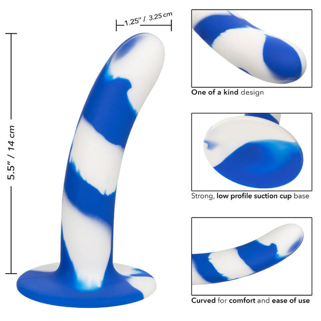 CALEXOTICS - DILDO FLEXIBIL ADMIRAL SWIRL