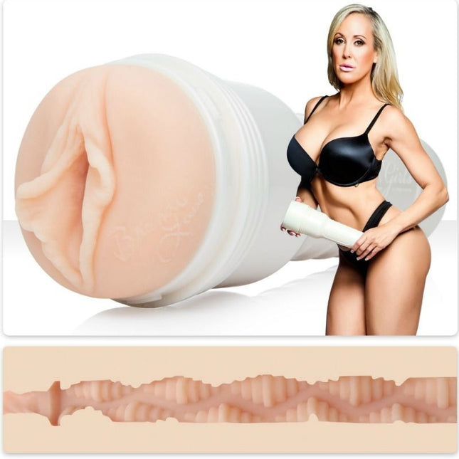 FLESHLIGHT - BRANDI LOVE VAGINA + UNIVERSAL LAUNCH + LUBRIFIANT DE CALITATE ACVATICĂ 50 ML