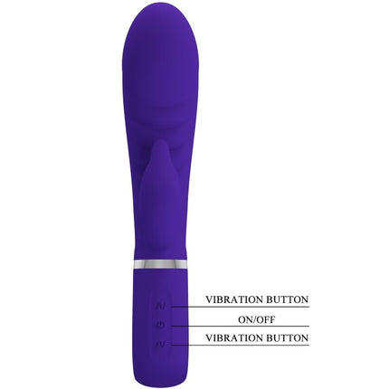 PRETTY LOVE - PRESCOTT MULTIFUNCTION G-SPOT VIBRATOR PURPLE