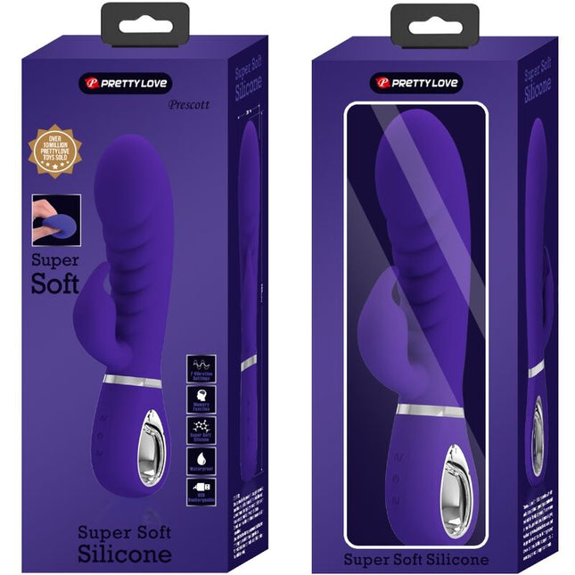 PRETTY LOVE - VIBRATOR MULTIFUNCȚIONAL PENTRU PUNCTUL G PRESCOTT MOV