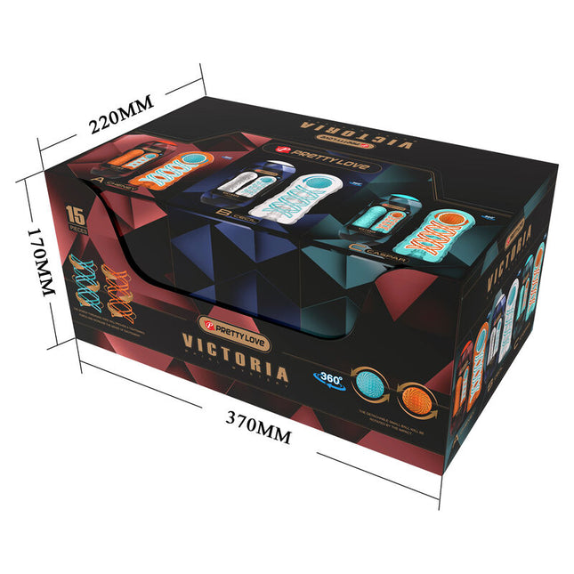 PRETTY LOVE - MASTURBATOR VICTORIA 15 BUCĂȚI