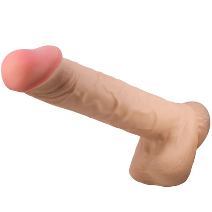 PRETTY LOVE - DILDO REALISTIC SERIE SLIDING SKIN CU VENTUZĂ GLISANTĂ DIN CARNE 26 CM