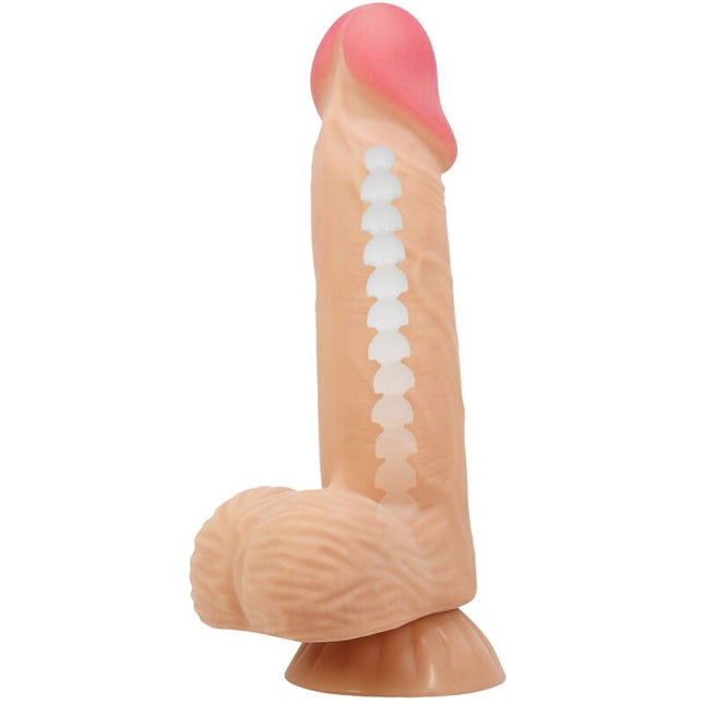 PRETTY LOVE - DILDO REALISTIC SERIE SLIDING SKIN CU VENTUZĂ GLISANTĂ 20,6 CM