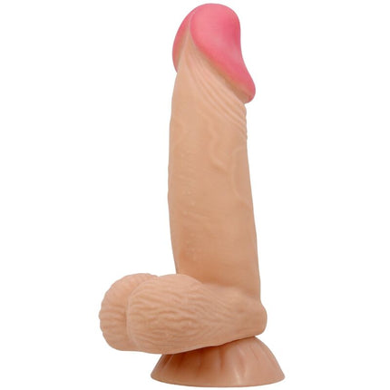 PRETTY LOVE - DILDO REALISTIC SERIE SLIDING SKIN CU VENTUZĂ GLISANTĂ 19,4 CM