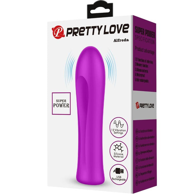 PRETTY LOVE - VIBRATOR SUPER PUTERE ALFREDA VIOLET