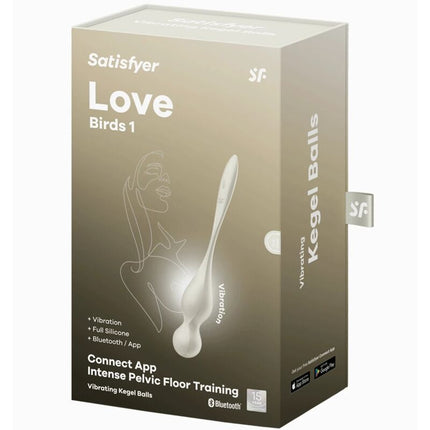 SATISFYER - BILELE VIBRANTE KEGEL LOVE BIRDS ALBE