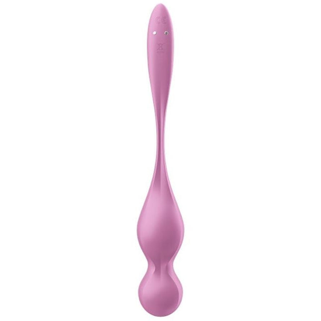 SATISFYER - BILELE KEGEL VIBRANTE LOVE BIRDS ROZ