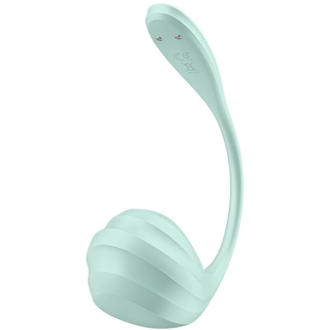 SATISFYER - STIMULATOR PUNCT G SMOOTH PETAL VERDE APĂ APLICAȚIE GRATUITĂ