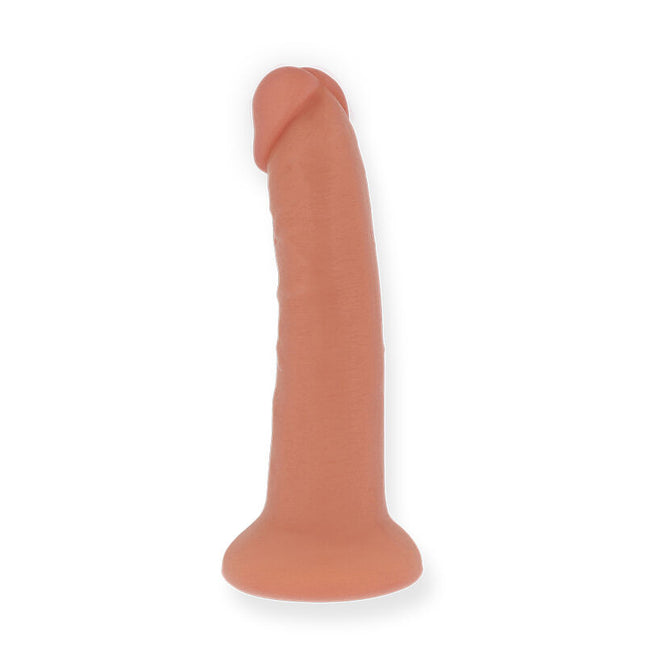 ONInder - Vibrator mare Bogotá cu 9 viteze, natural, 22 cm - Dimensiune - 4,5 cm - Aplicație gratuită