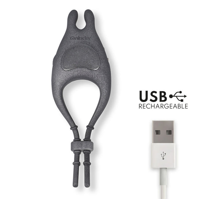 ONINDER - INEL VIBRATOR REGLABIL REÎNCĂRCABIL PAMPA CU STIMULATOR DE CLITORIS 10 VITEZE - APLICAȚIE GRATUITĂ