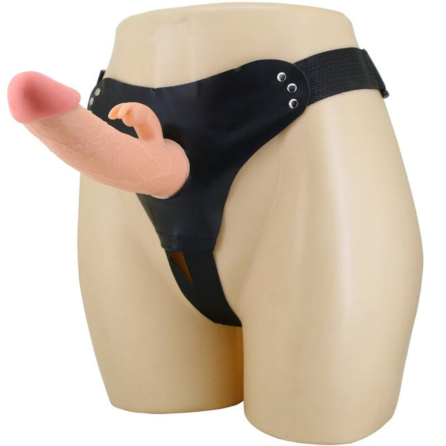 PRETTY LOVE - HAM MAVIS CHILOȚI UNIVERSALI CU DILDO 19 CM NATURAL