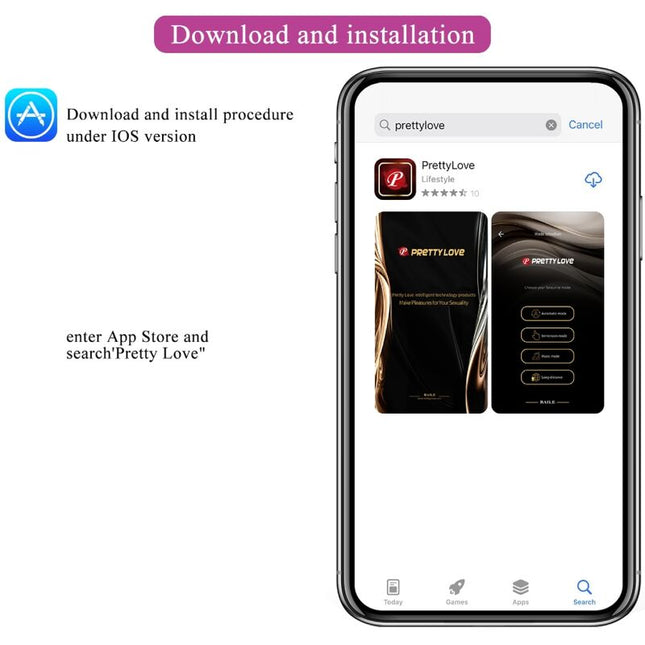 PRETTY LOVE - VIBRATOR REÎNCĂRCABIL ETHAN LILA